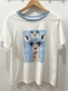 Camiseta jirafa