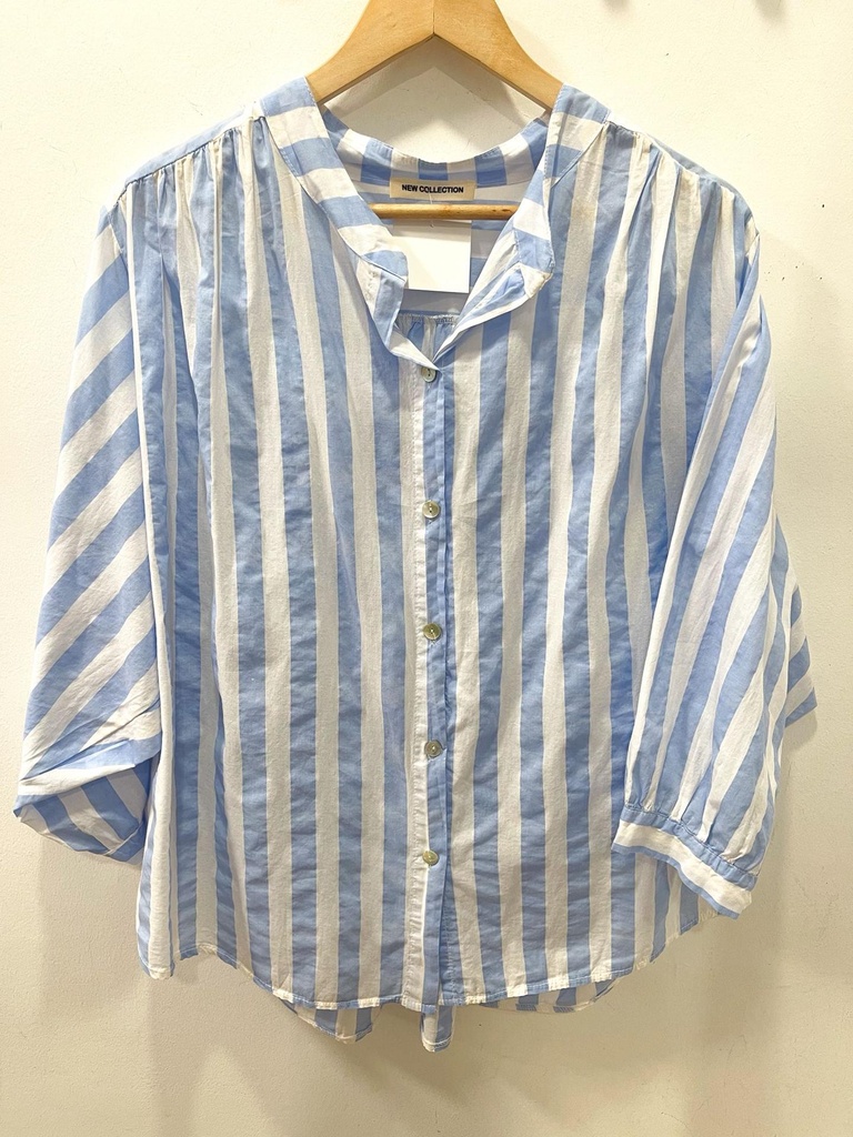 Camisa rayas azul