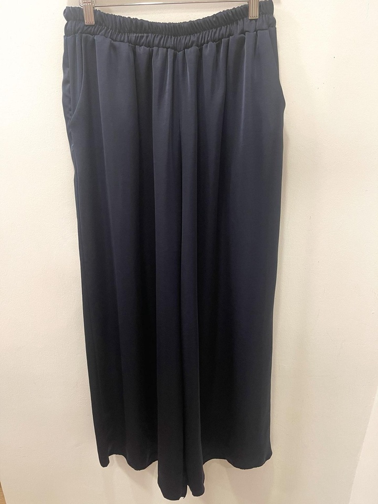 Pantalón raso azul marino