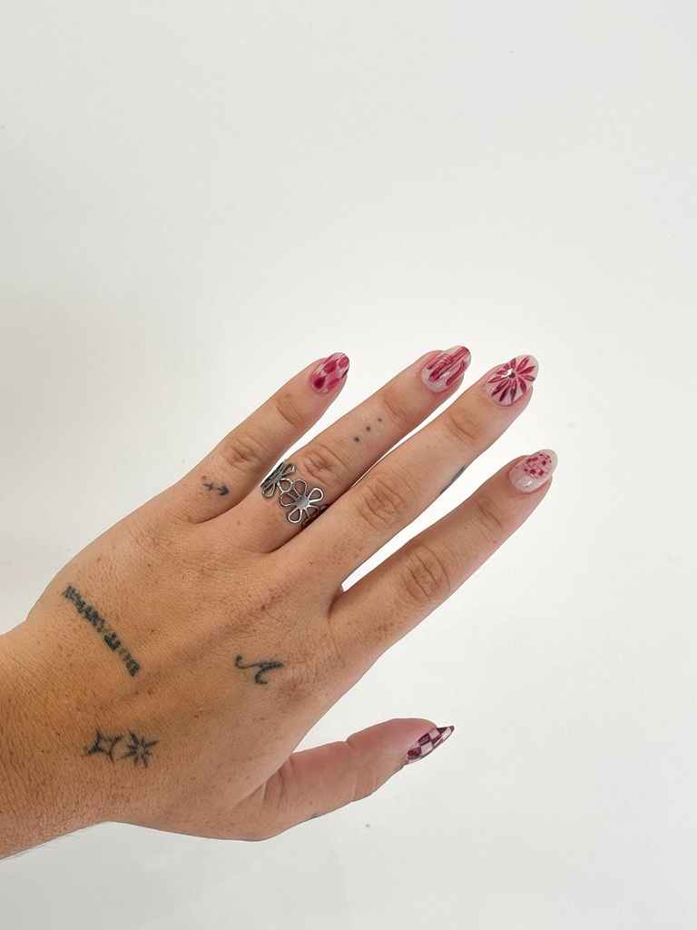 Anillo flores