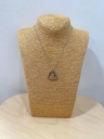 Collar corazón llave