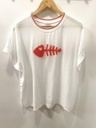 Camiseta pescado lino