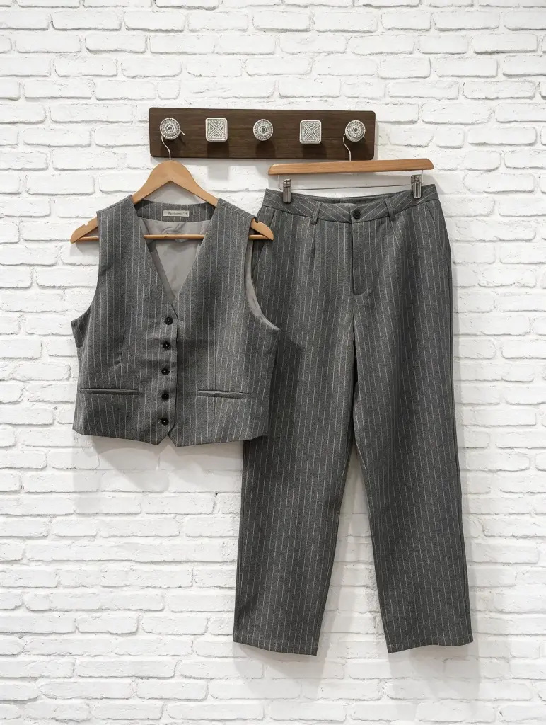Conjunto Chaleco Pantalón