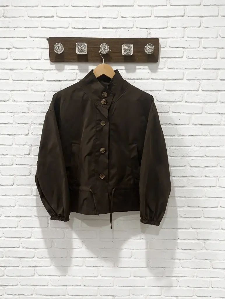 Chaqueta Cuello Chimenea