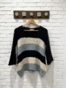 Jersey Cuello Pico Rayas