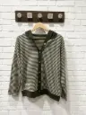 Chaqueta Rayas Con Capucha