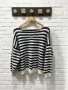 Jersey Rayas Cuello Pico