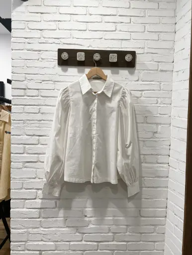Camisa Manga Abullonada
