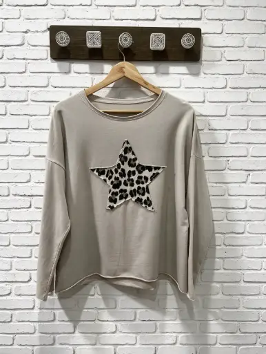 [1000310] Jersey Estrella Leopardo